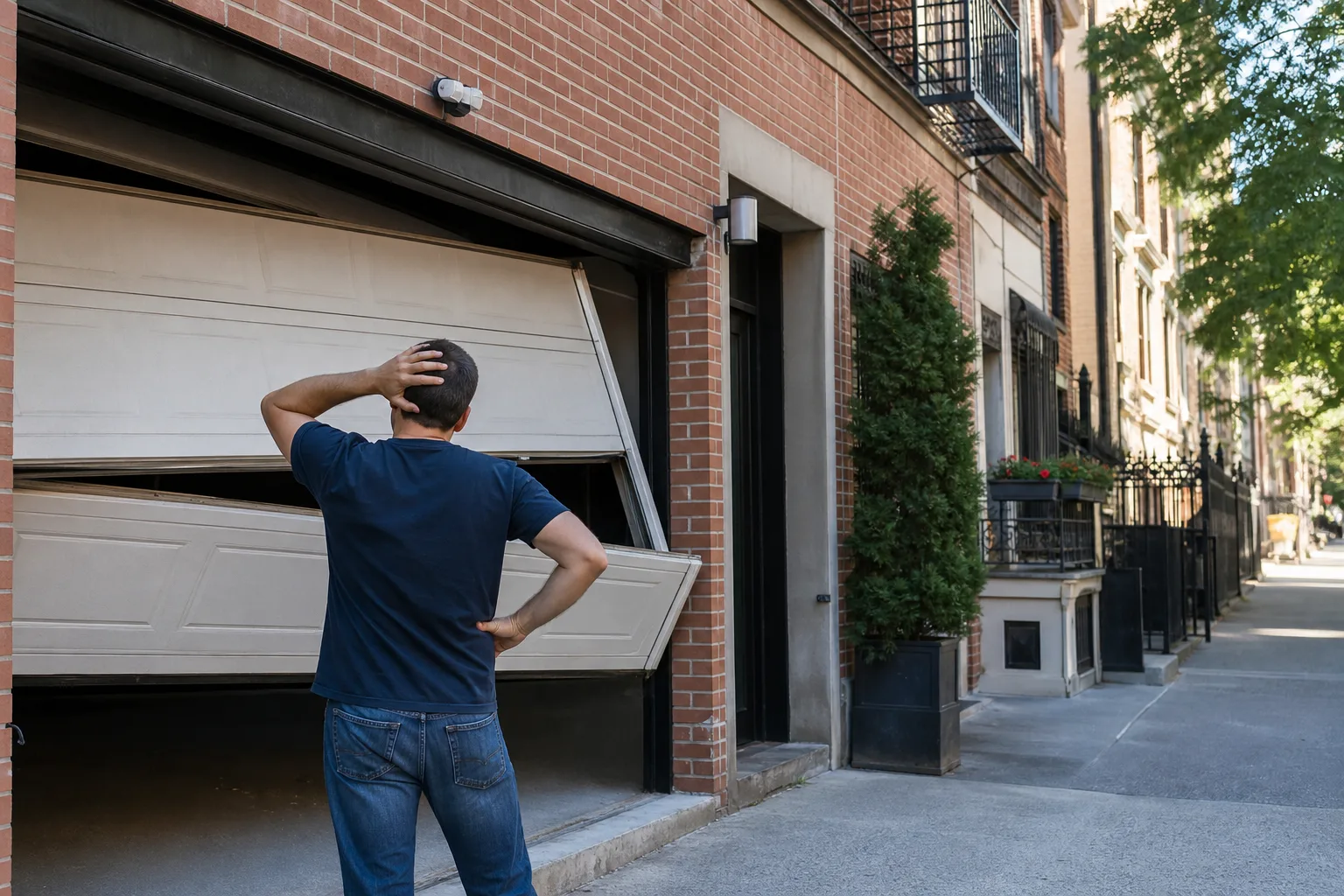 Emergency Garage Door Repair Near Me: What New York City Homeowners Should Do First